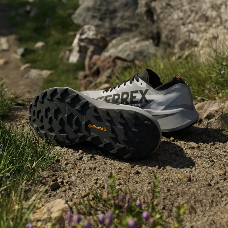 Adidas Terrex Grey Three / Core Black / Semi Impact Orange (HQ5090)