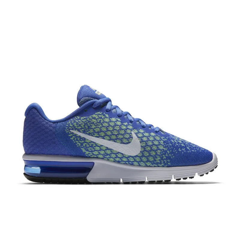 Nike  Air Max Sequent 2 Medium Blue Ghost Green (W) Medium Blue/Ghost Green-Barely Volt-White (852465-400)