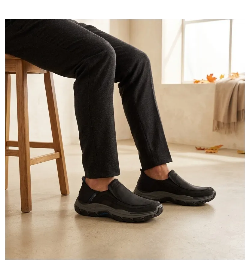 Skechers Slip-ins RF: Respected – Elgin Shoes CM Zwart, Maat 44 (204810BBK)