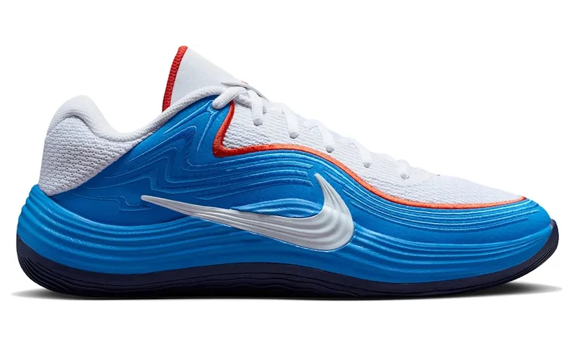 Nike Precision 8 Low White Photo Blue Picante Red (IH1104-101)