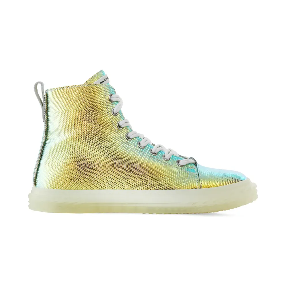 Giuseppe Zanotti Blabber mit Schnürung – Silver (RU00014001)