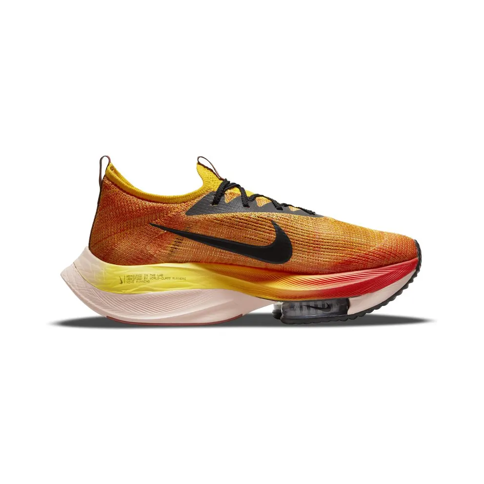Nike Air Zoom Alphafly NEXT% Flyknit Ekiden Road Racing Yellow (DO2407-728)