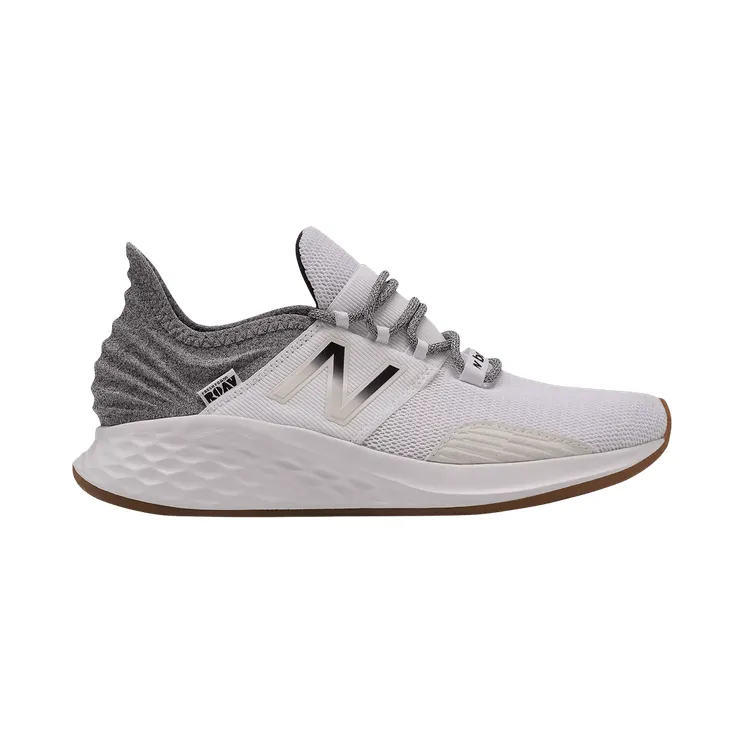 New Balance Fresh Foam Roav Tee Shirt White Back (Wide) (W) (WROAVTW-D)