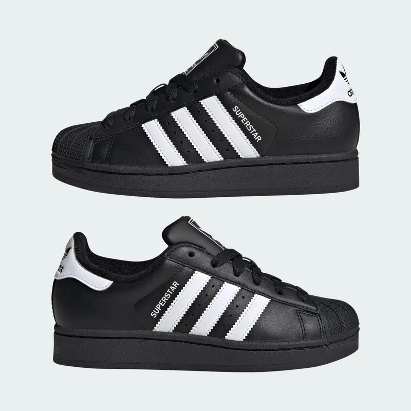 Adidas Superstar II Kids Core Black / Cloud White / Core Black (JH9977)