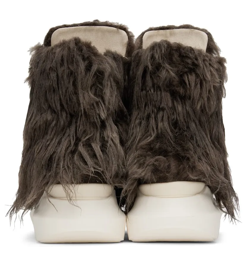 Rick owens Gray Abstract 3411 DUST/MILK/MILK (DU02B4840 FF) (2)