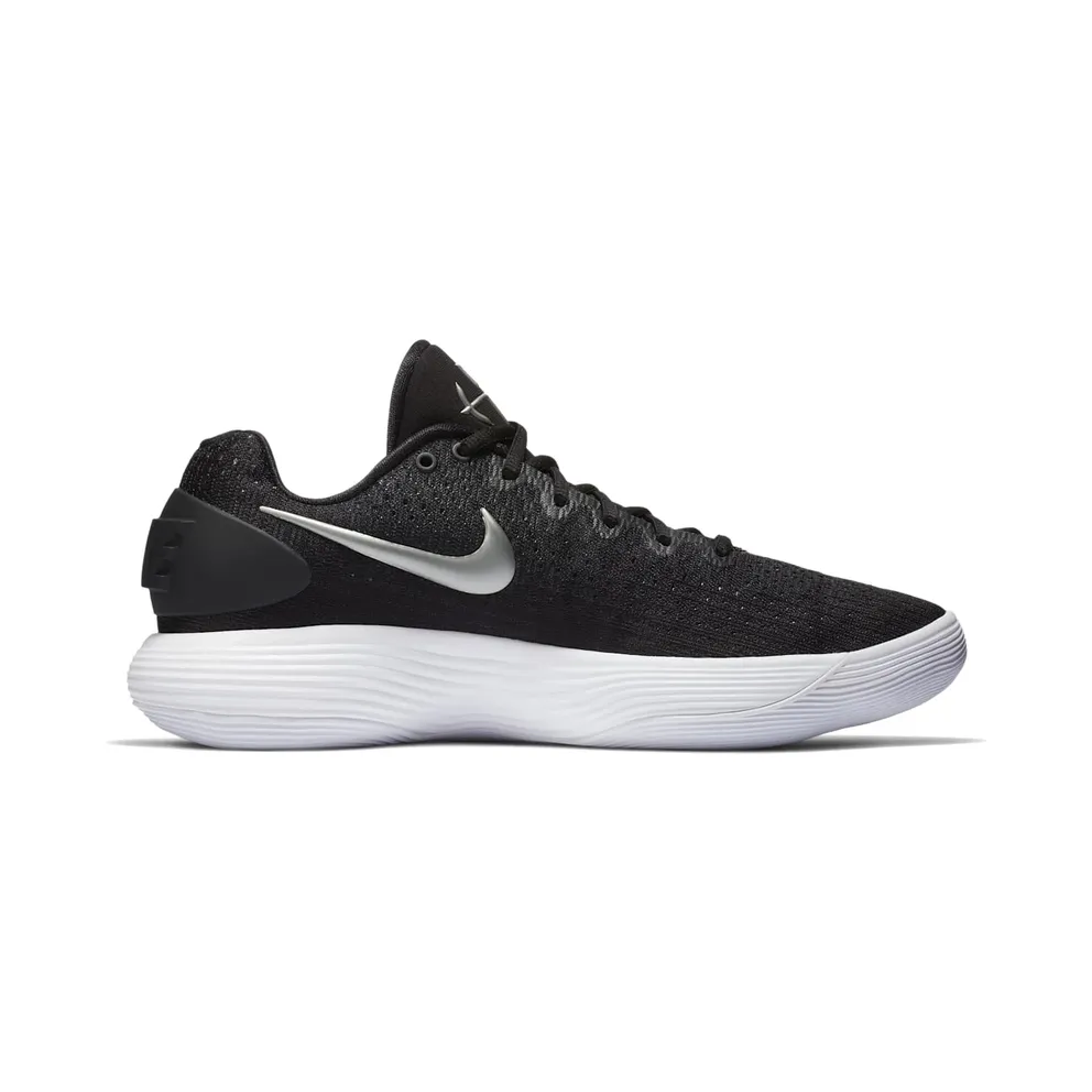 Nike Hyperdunk 2017 Low Black White Black/Metallic Silver-White (897807-001)