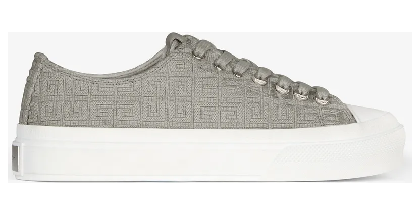 Givenchy City – “4G Embroidered – Storm Grey” (BE001NE1KF-098)