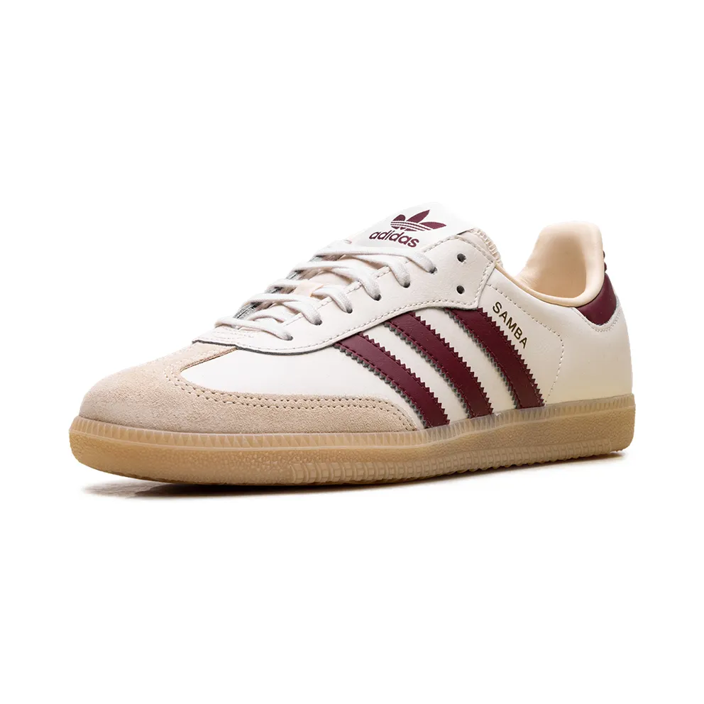 Adidas Samba OG GS “Wonder White Shadow Red” (JQ8554)