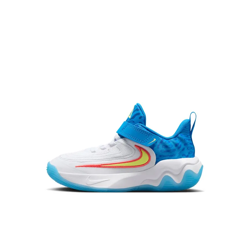 Nike Giannis Immortality 4 SE White Photo Blue Hyper Royal Light Lemon Twist (HF1182-100)