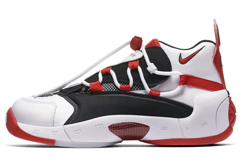 Nike Air Swoopes 2 White Black Red (W)