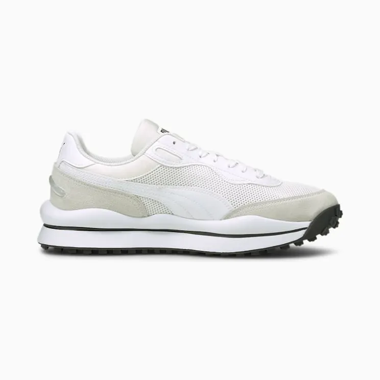 Puma Style Rider Clean Wit/Zwart (375926-02)