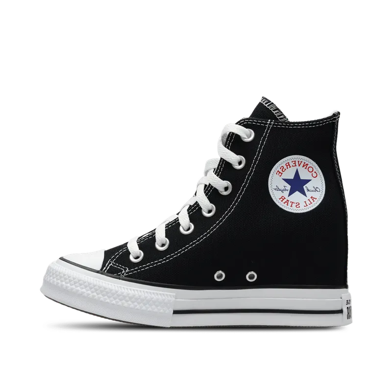 Converse Chuck Taylor All Star Classic Wedge Platform Black Red Navy (A11909C)