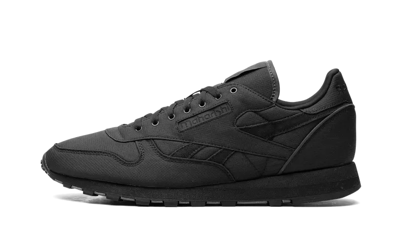 Reebok Maharishi Classic Leather Rip Stop Shoes Core Black / Core Black / Pure Grey 8 (HP3241)