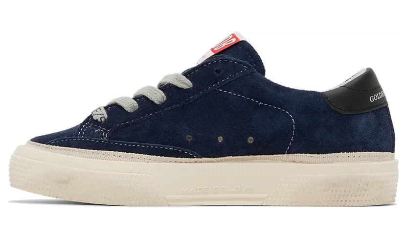 Golden Goose Kids Navy May Sneakers (GYF00112.F003296.50580) (3)