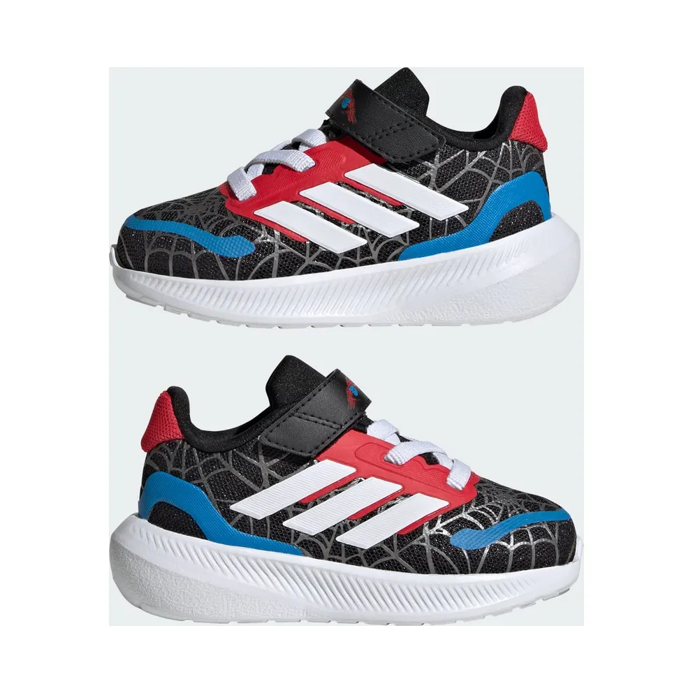 Adidas adidas Marvel Spider-man Runfalcon Kids Core Black / Cloud White / Pure Ruby (JR5661)