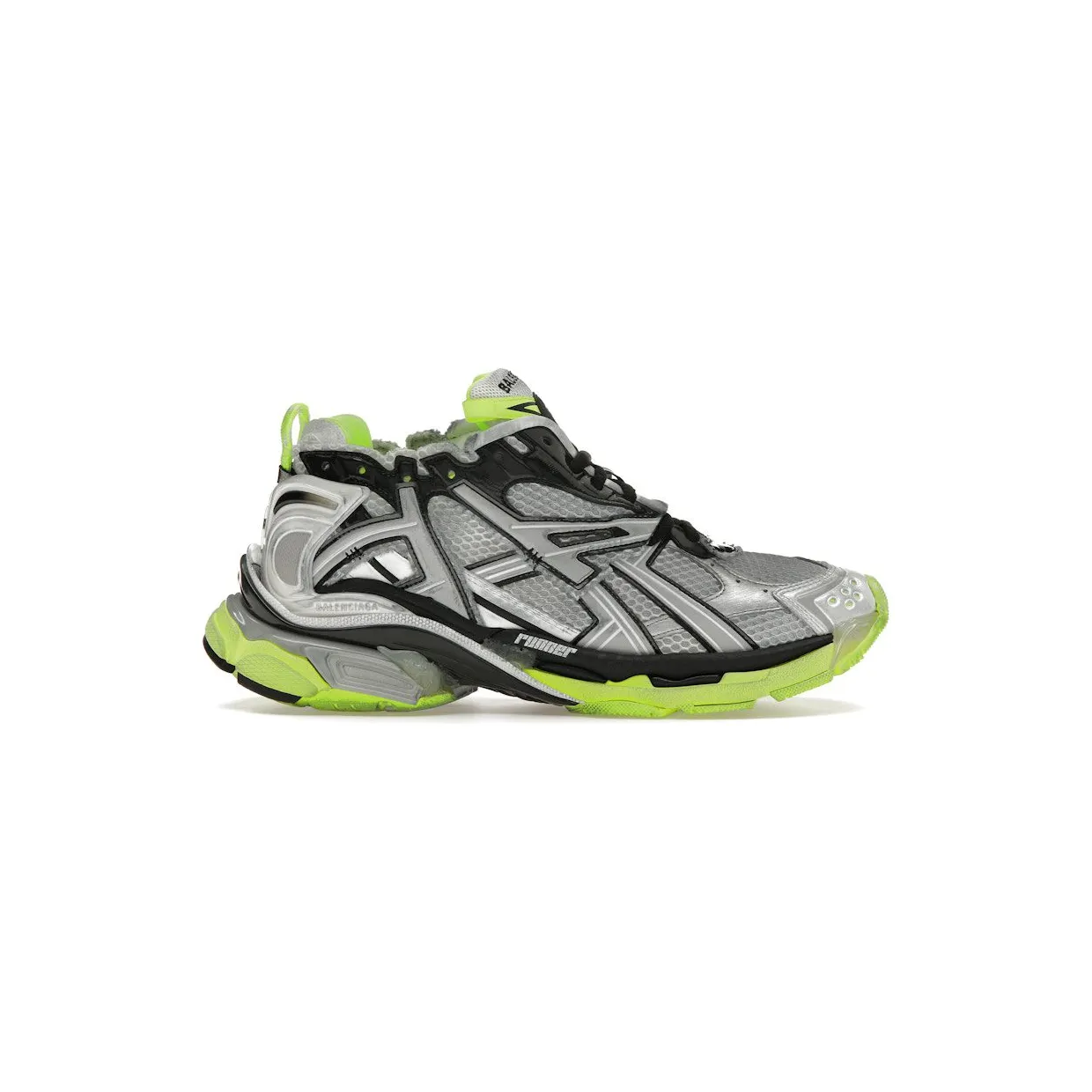 Balenciaga Runner White Neon Yellow (677403W3RBP1093)