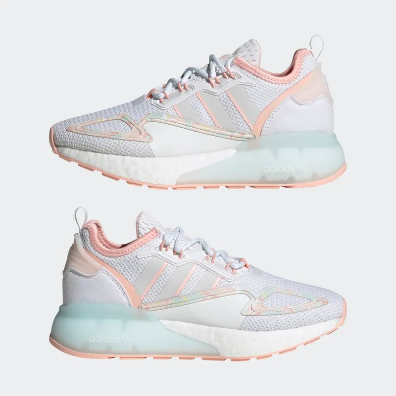 adidas ZX 2K Boost Cloud White / Cloud White / Haze Coral (GZ7456)