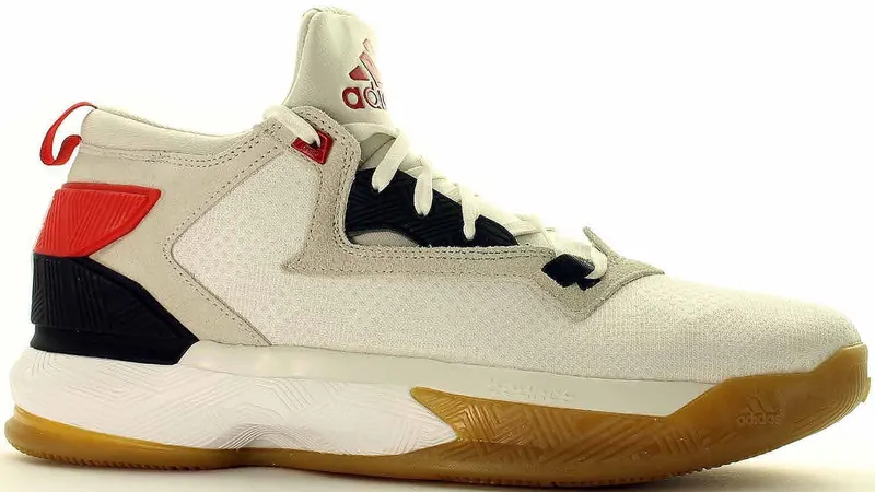 Adidas D Lillard 2 ‘Rip City’ FTWWHT/CBLACK/SCARLE (F37123)