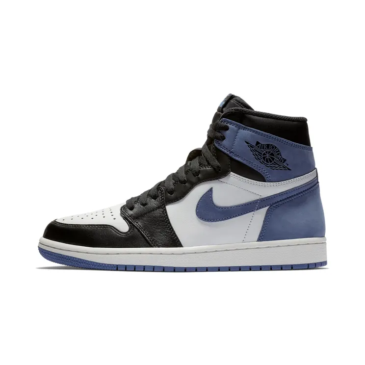 Air Jordan 1 Retro High OG “Summit White / Black / Blue Moon” (555088-115)
