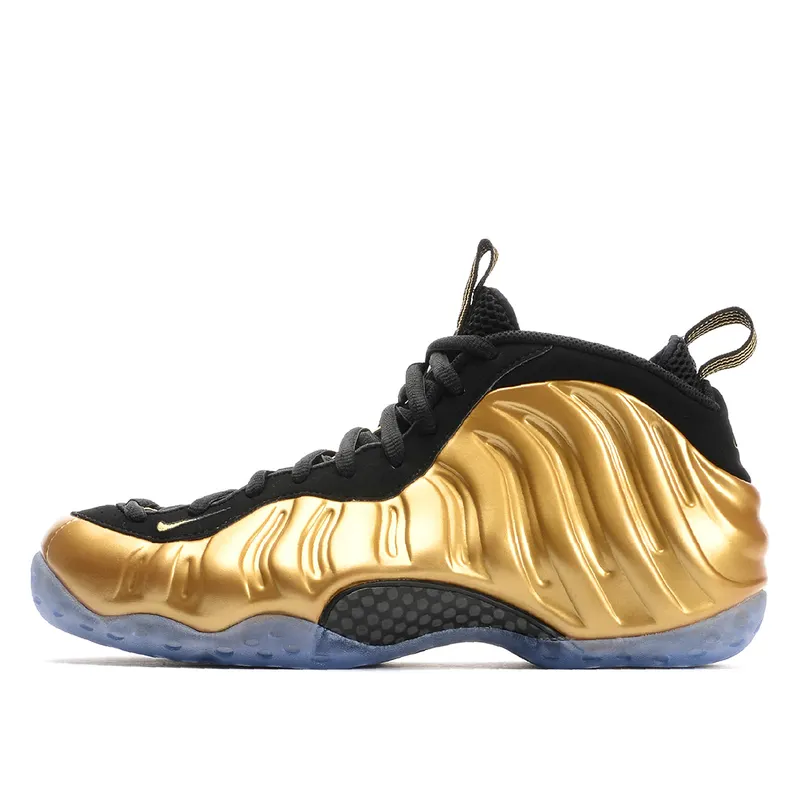 Nike Air Foamposite One Metallic Gold Metallic Gold/Metallic Gold-Black (314996-700)