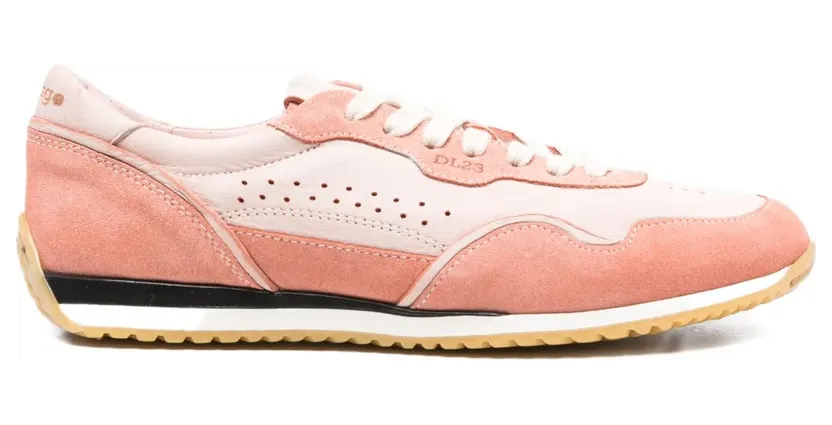 Lemargo Suède-leren met geperforeerde details “Pink” (IB01F)