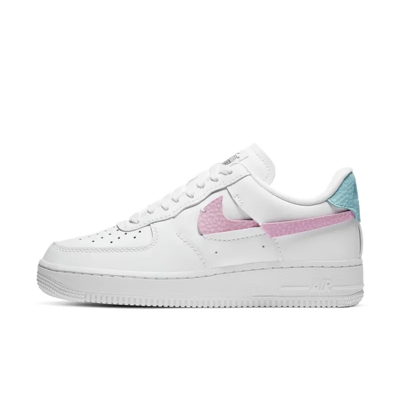 Nike Air Force 1 LXX White Pink Aqua (W) White/Pink Rise-Bleached Aqua (DC1164-101)