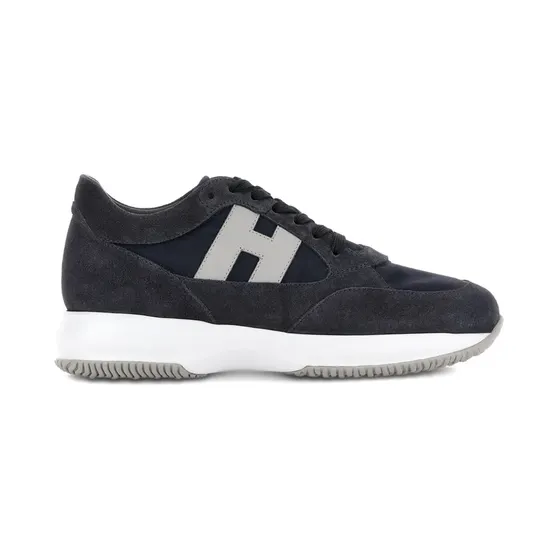 Hogan logo-patch panelled “Blue” (HXM7130GC80V4R)
