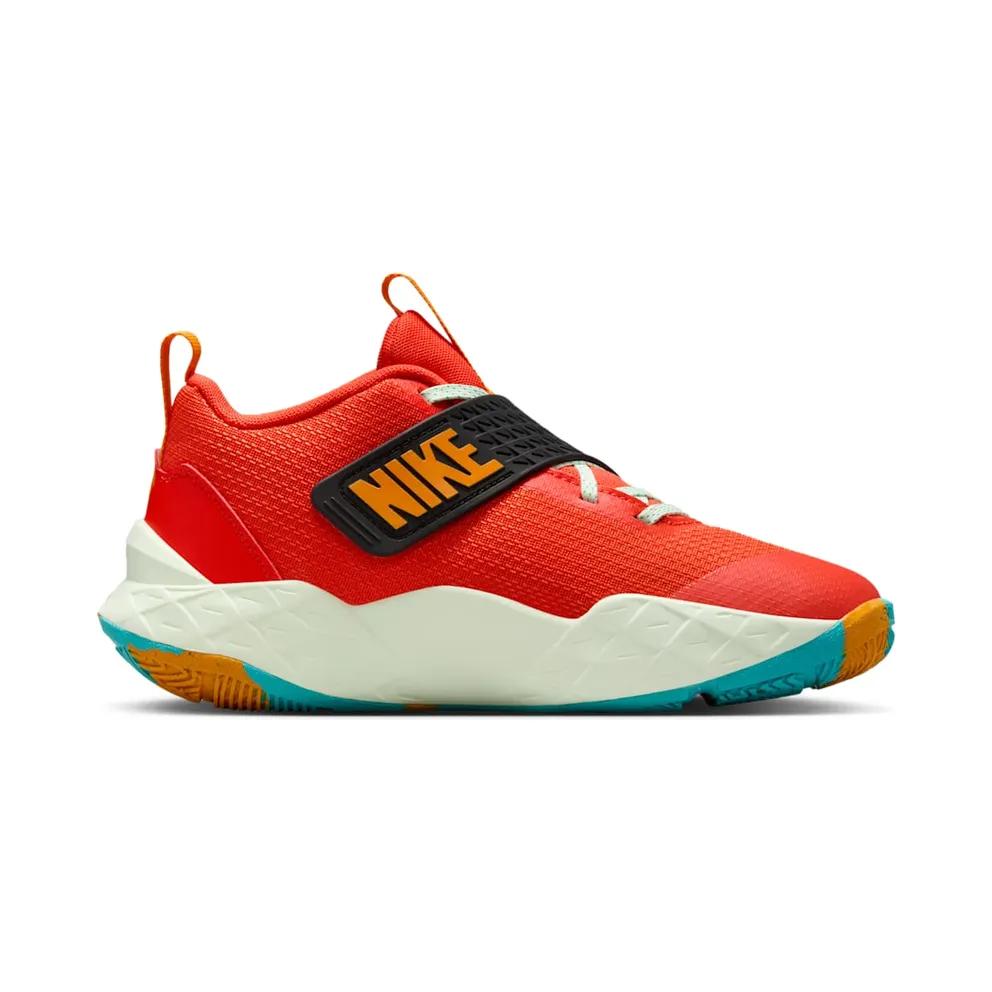 Nike Team Hustle D 12 Picante Red Dusty Cactus Volt Tint Orange Peel (HF6279-601)