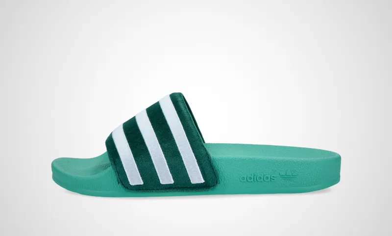 adidas Adilette W (Green / White) – GX3371