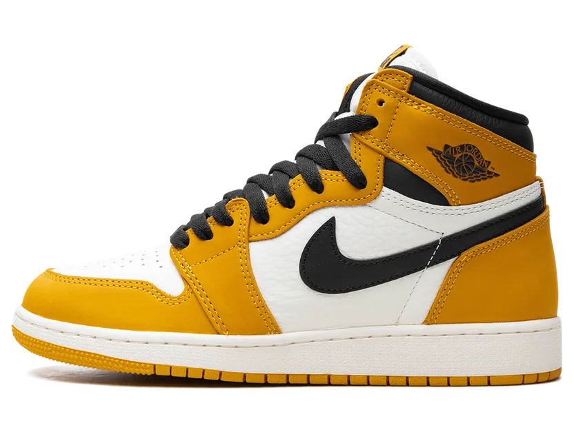 Air Jordan 1 Retro High OG GS “Yellow Ochre / Black” (FD1437-701)