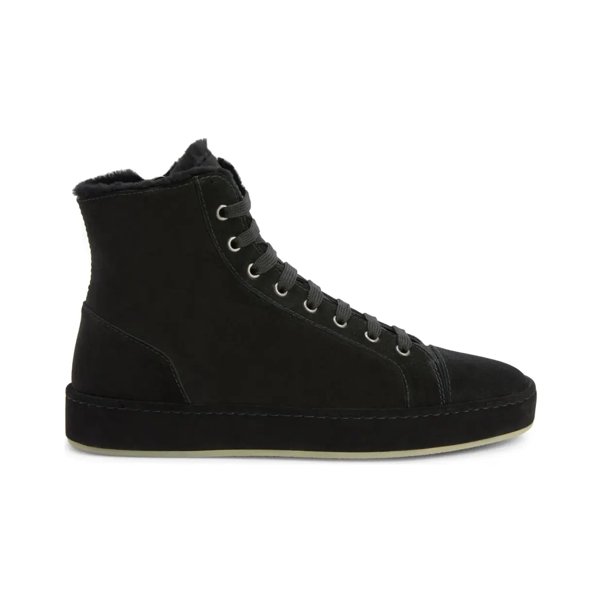 Giuseppe Zanotti GZ-City High-Top-Sneakers aus Wildleder “Black” (RU40000003)