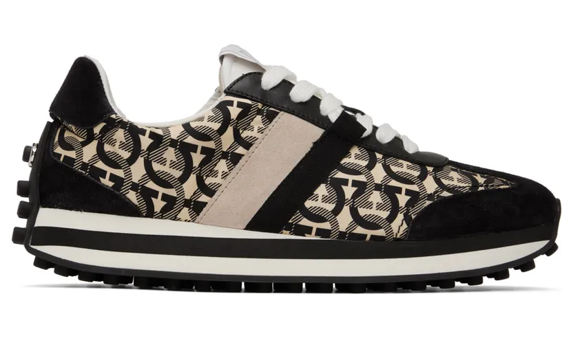 Salvatore Ferragamo Monogram “Black/Beige” (756556 020912007)