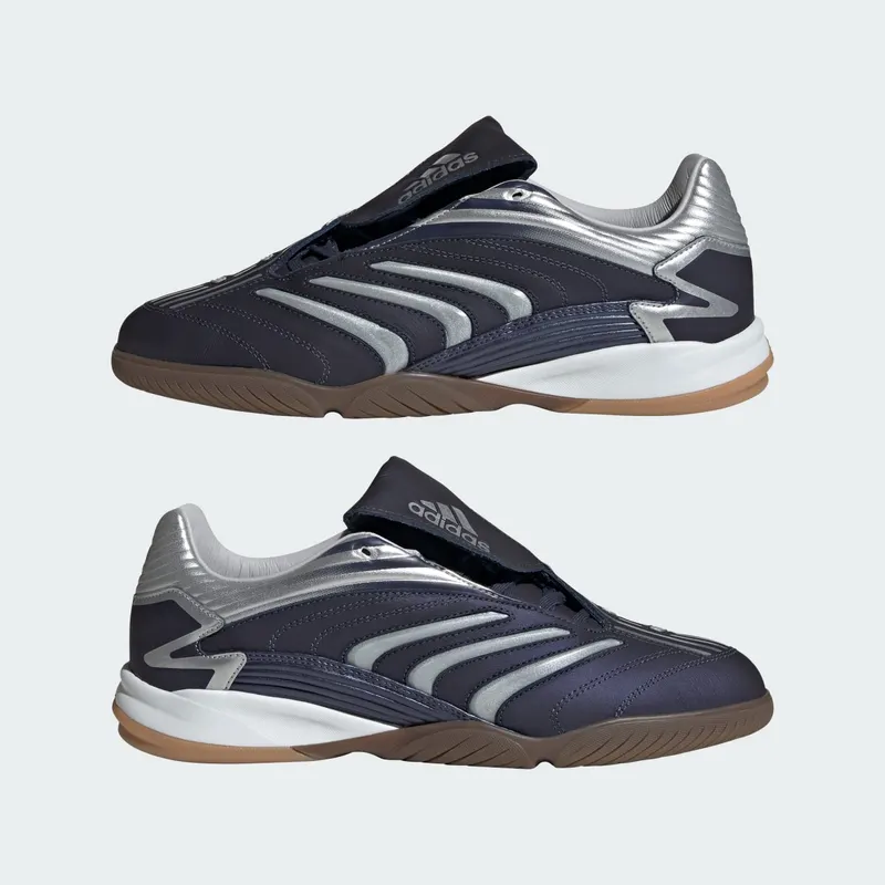 Adidas Predator Sala Shadow Navy / Silver Metallic / Gum (JR4227)