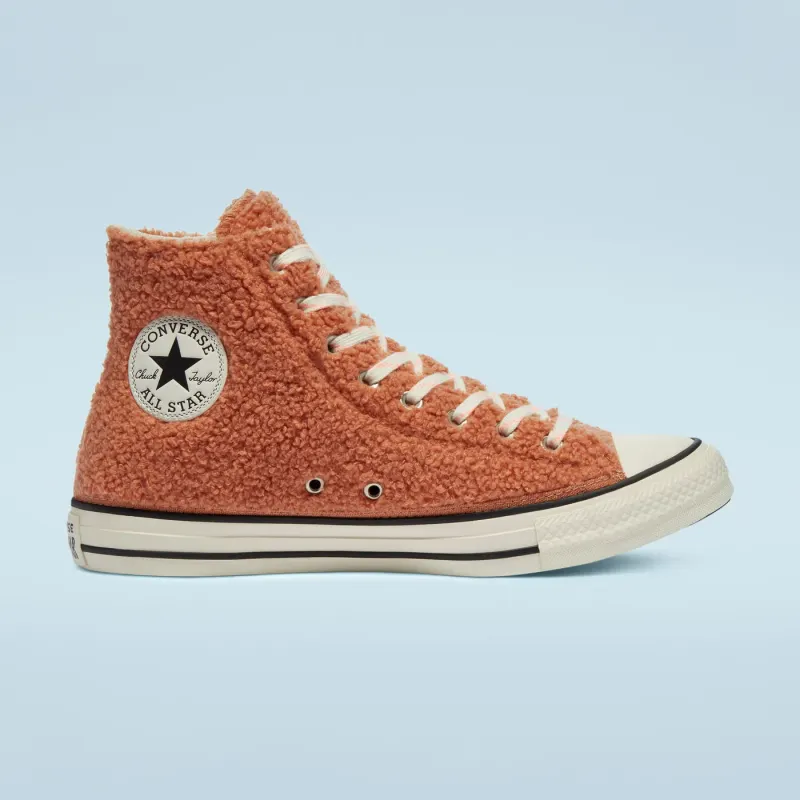 Converse Chuck Taylor All Star High ‘Cozy Club – Ginger Rose’ Ginger Rose/Egret/Black (170016C)