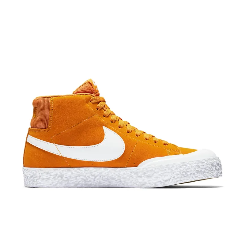 Nike SB Blazer Zoom Mid Circuit Orange Circuit Orange/White-Gum Light Brown (876872-819)