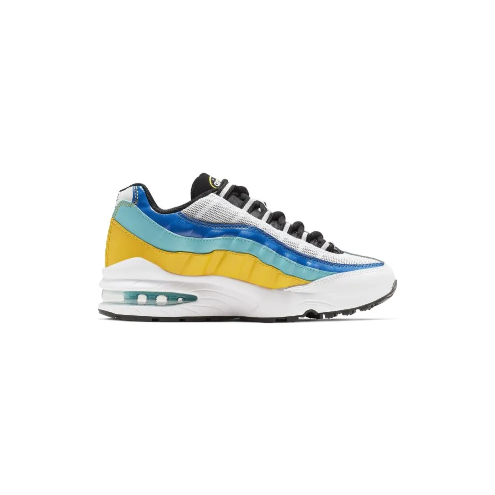Nike Air Max 95 White University Gold (GS) White/University Gold/Teal Nebula (CJ6955-100)
