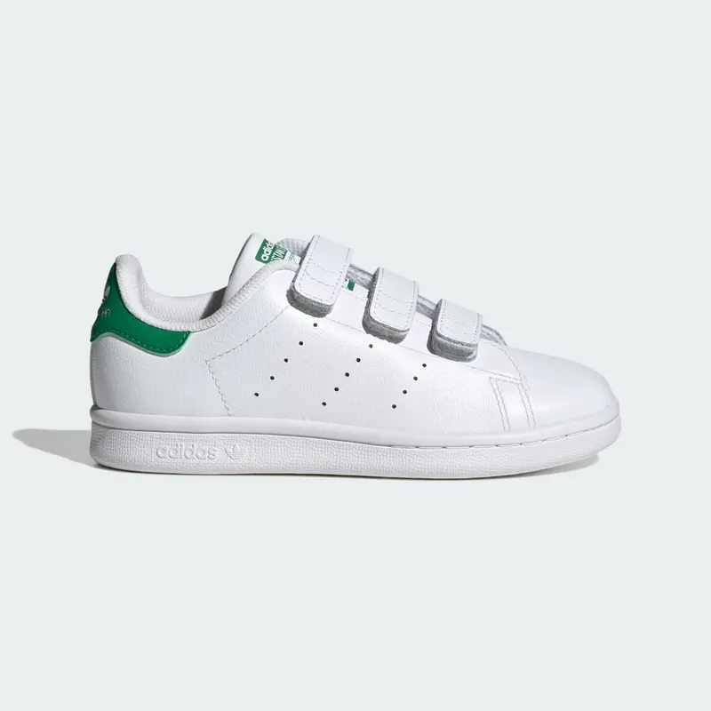 Adidas Stan Smith Comfort Closure Kids Cloud White / Cloud White / Green (JP9718)