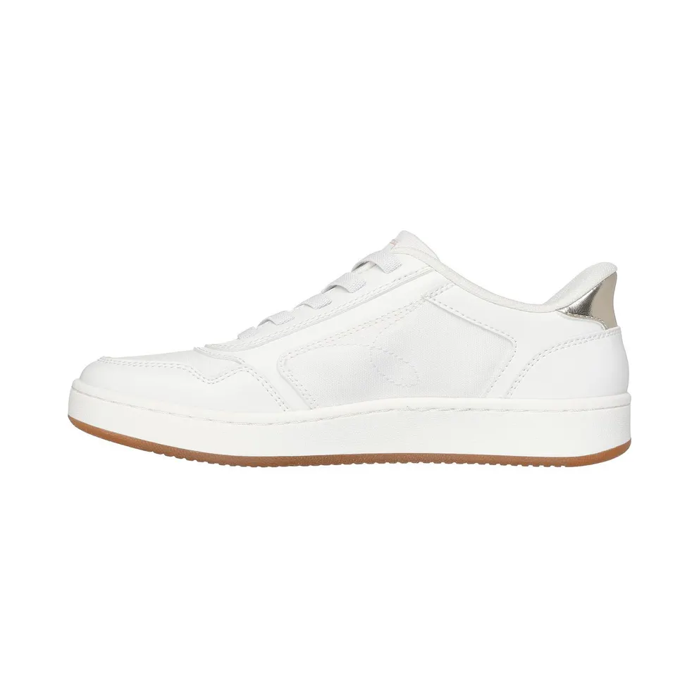 Skechers Slip-ins: BOBS B Cute Court – Dainty Charm Sneaker White