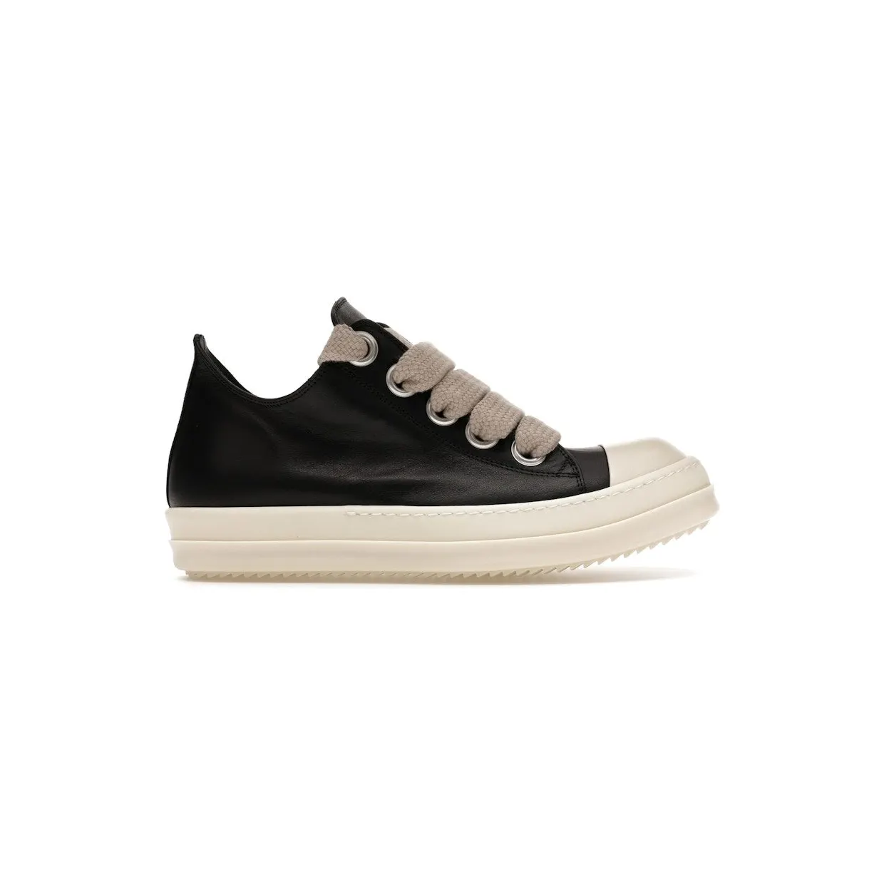 Rick Owens Concordians Jumbo Laced Low Black Milk (RU02E1893 LCOW2 911)