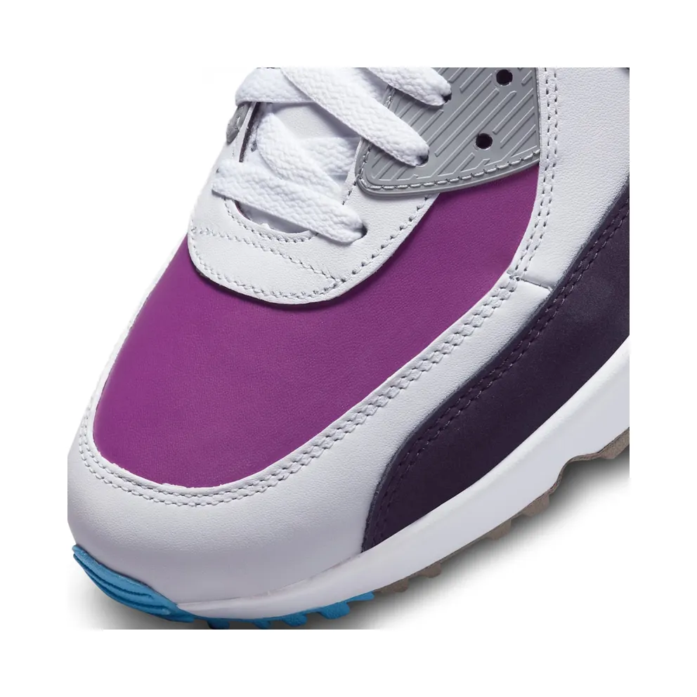Nike Air Max 90 White/Purple Smoke/University Blue/Cave Purple (DQ4128-155)