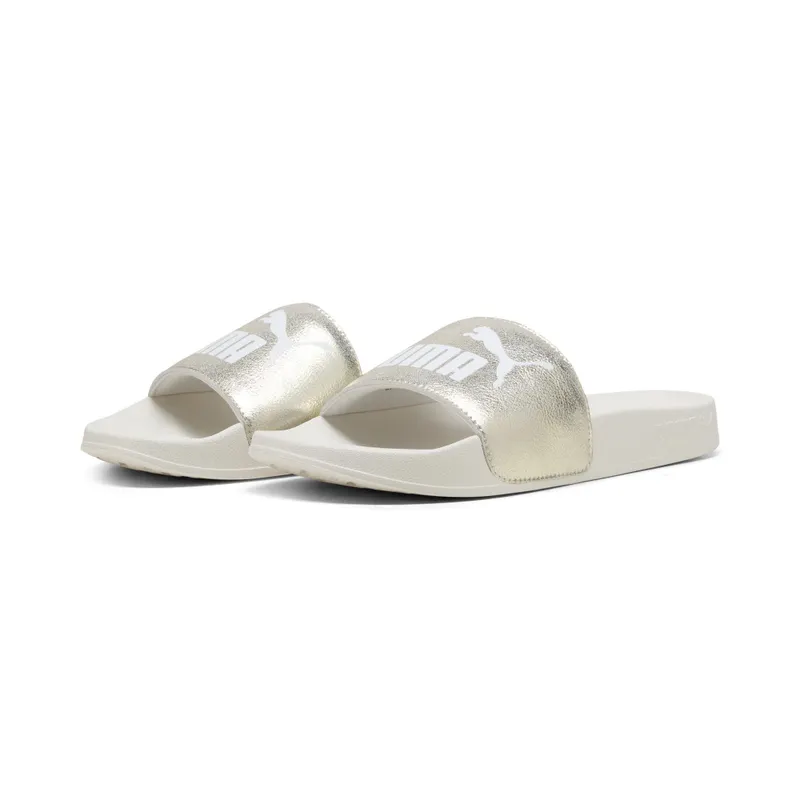 Puma Leadcat 2.0 Metallic Whisper Sandals “Puma Gold / Puma White / Warm White” (404847_01)