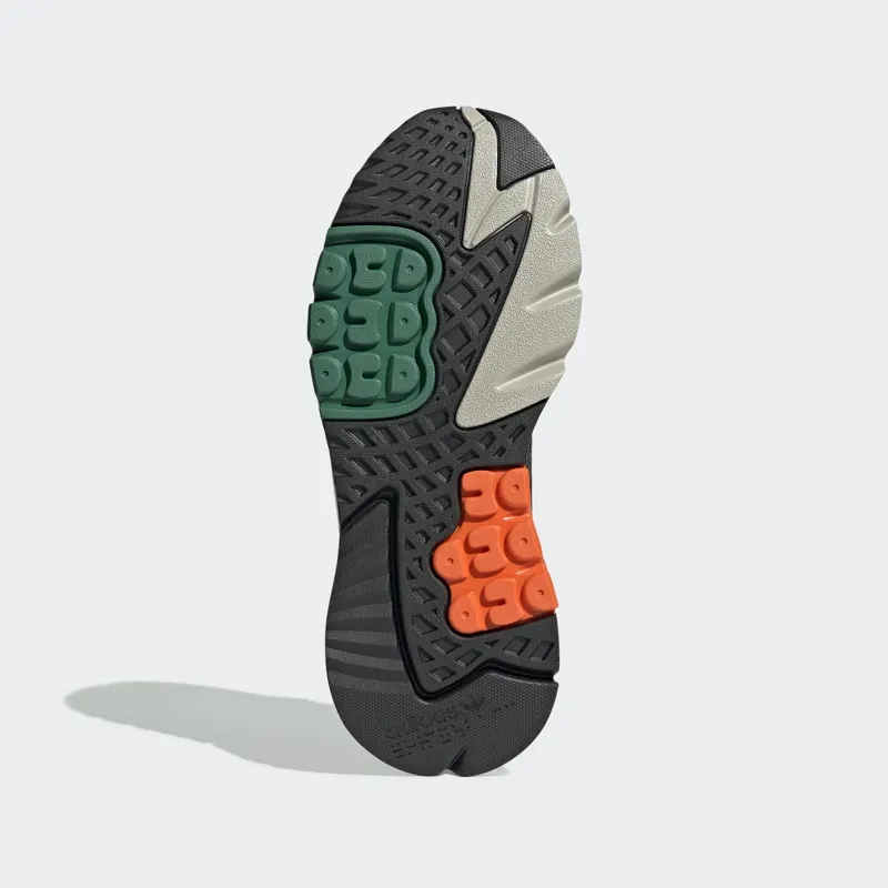 adidas Nite Jogger Cordura Black Orange Core Black/Grey Six/Orange (EE5549)