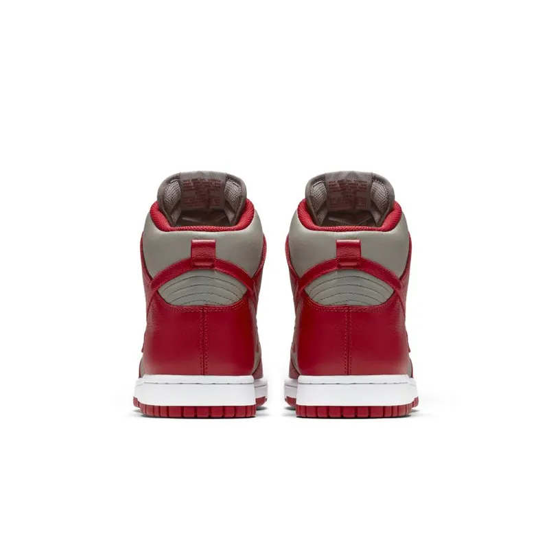 Nike Dunk High UNLV Soft Grey/University Red (850477-001)