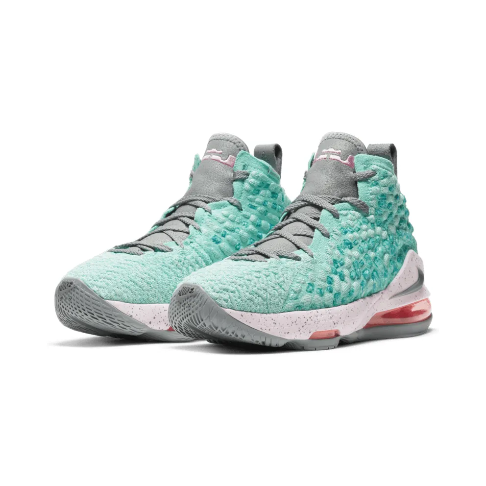 Nike LeBron 17 South Beach (GS) Light Aqua/Particle Grey (BQ5594-444)