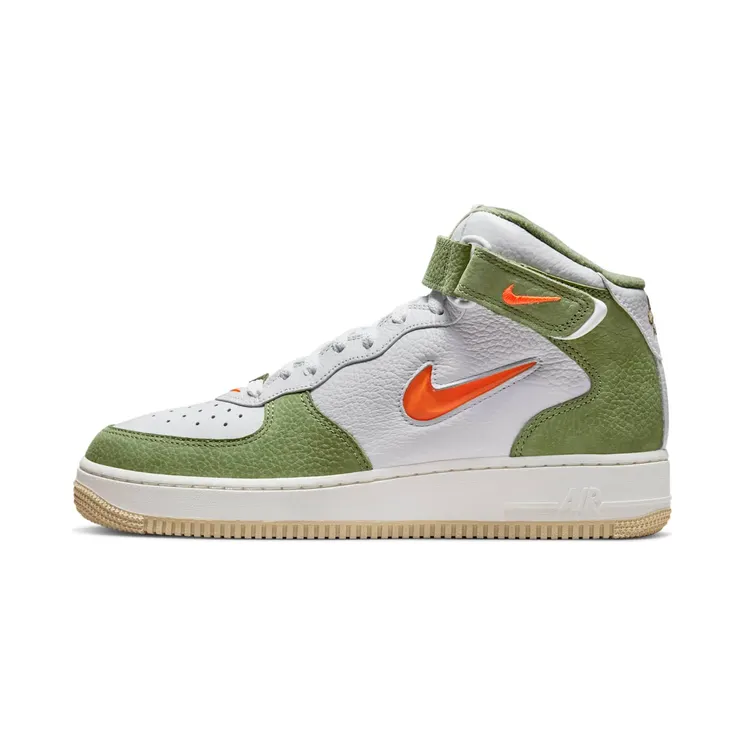 Nike Air Force 1 Mid QS “Jewel Oil Green” (DQ3505-100)
