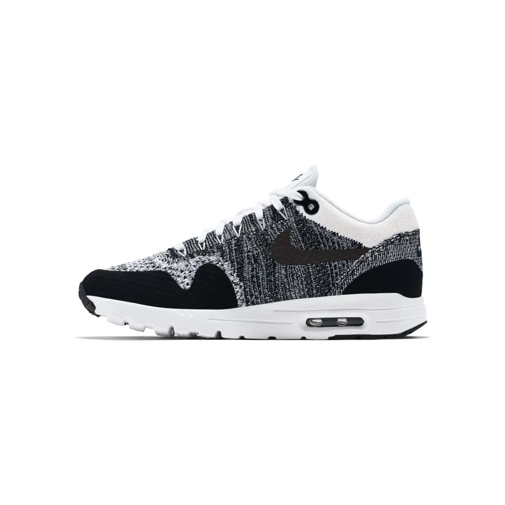 Nike Air Max 1 Ultra Flyknit White (W) “White / Black” (843387-100)