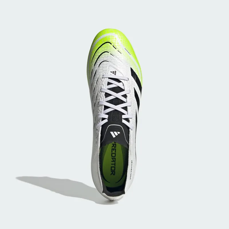 adidas Predator League SG Cloud White Core Black Lucid Lemon (JI1131)