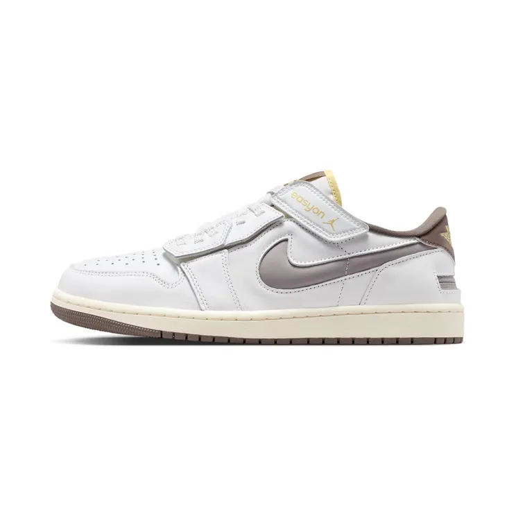 Air Jordan 1 Low EasyOn – “Summit White / Olive Grey / Lemon Wash / Enigma Stone” (DM1206-106)