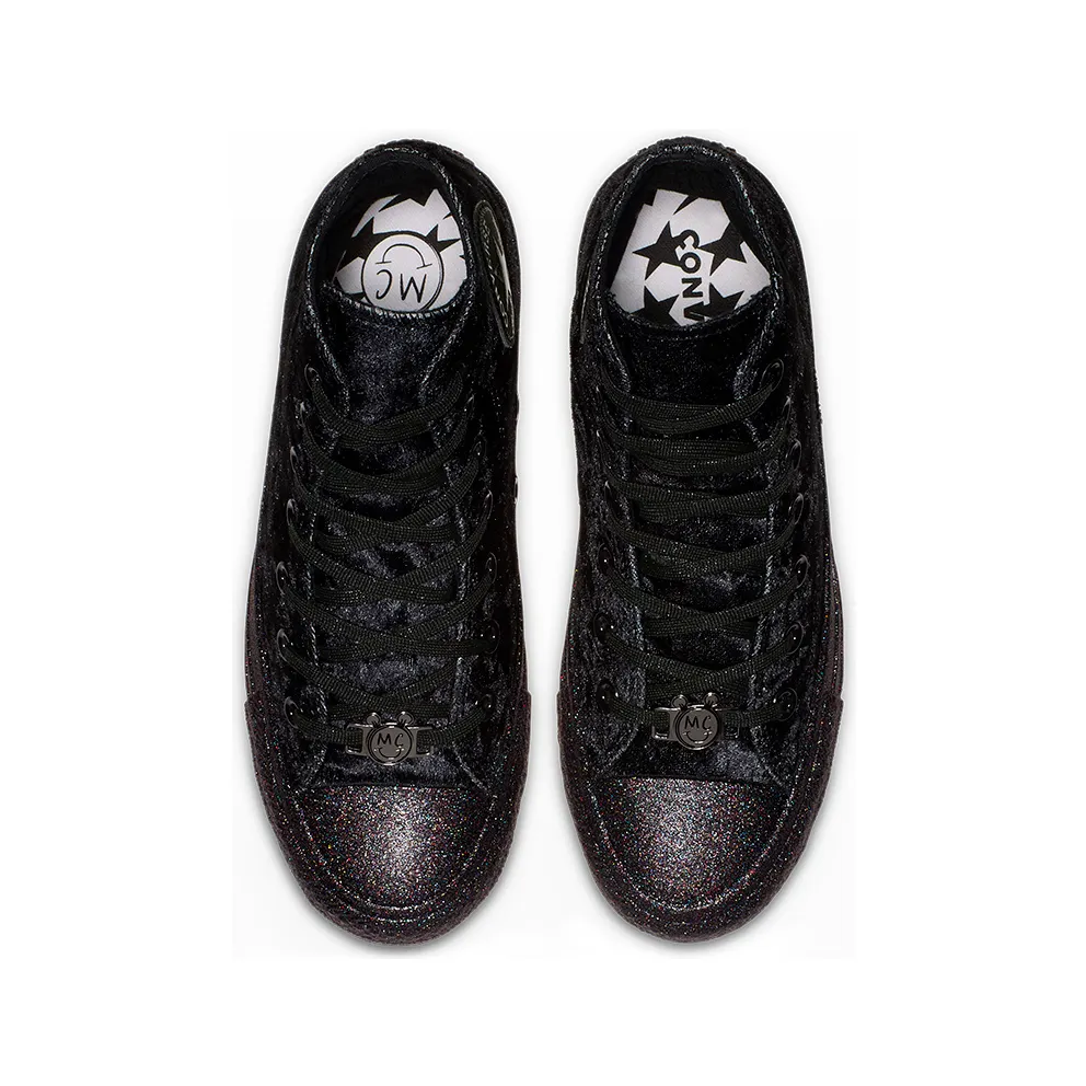 Converse Chuck Taylor All-Star Hi Miley Cyrus Black Silver (W) Black/Silver-White (563723C)