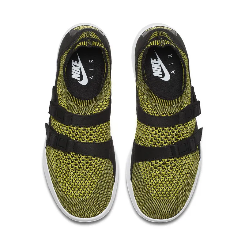 Nike Air Sockracer Flyknit Black White-Yellow Strike (W) Black/White-Yellow Strike (896447-003)